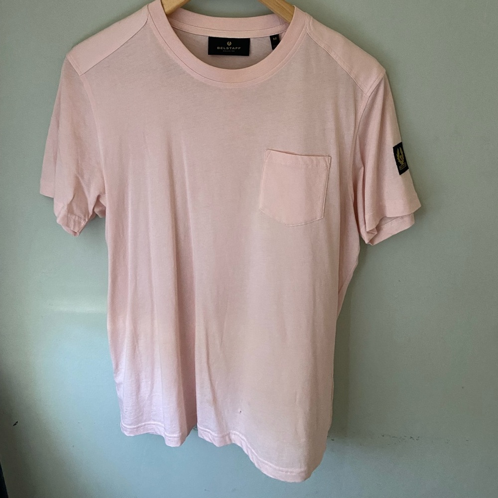 Belstaff T, medium, cotton, shell pink color